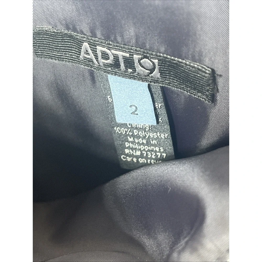 Apt. 9 Pieced Yoke Pencil Skirt Suit Yourself Essentials Blue Size 2 NEW